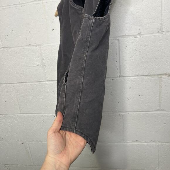 Vintage Carhartt Quilt-Lined Artic Vest “Shadow Grey” V02 - Picture 5 of 10